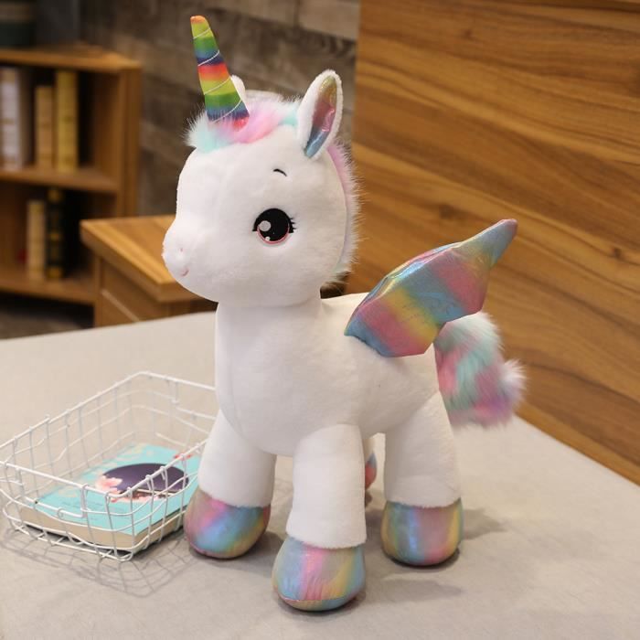 Peluche licorne avec ailes outlet