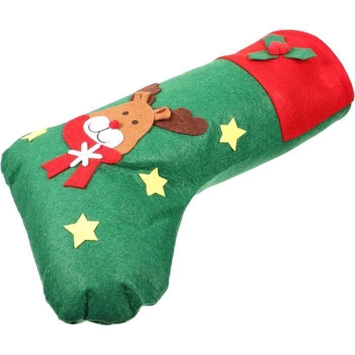 Bas De Noël Cadeau Sac Décorations De Noël Bonbons Cadeau Sacs Santa