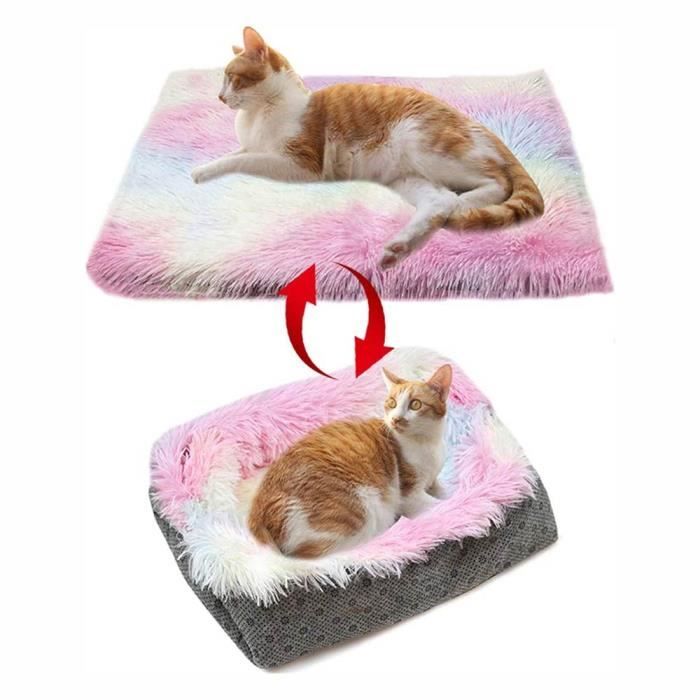Lit De Chat D Interieur Lit De Chat Chaud Et Lit De Tapis D Interieur Apaisant De Chien Cdiscount Animalerie