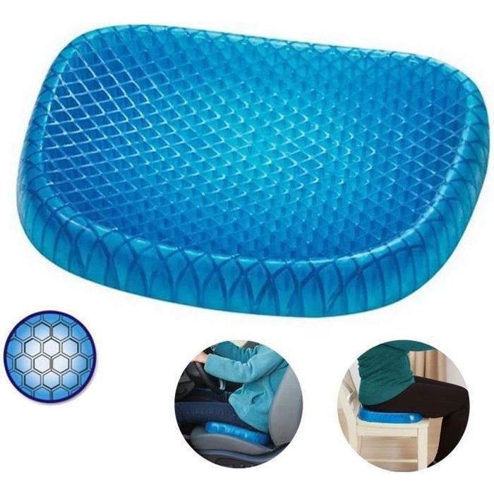 Egg Sitter Seat Cushion Coussin orthopédique de siège de gel nid d