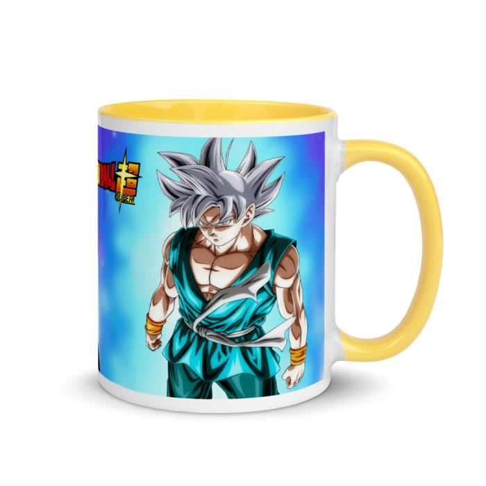 Mug Personnalisé Dragon Ball Z - 325 Ml, Céramique Blanche, Passe Micro-ondes - Neuf Avec Boîte
