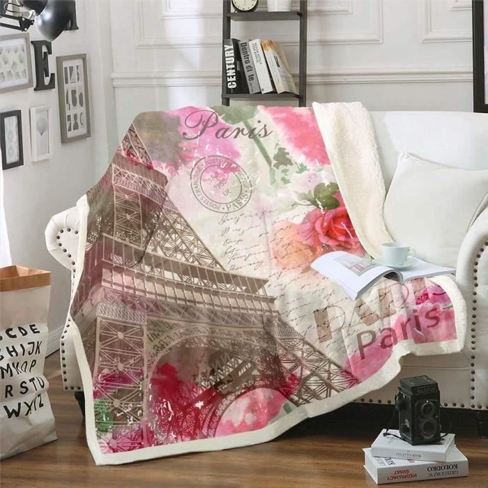 Bechoanigel Couverture Prête à L'emploi - Bouquet De Roses Faites à La