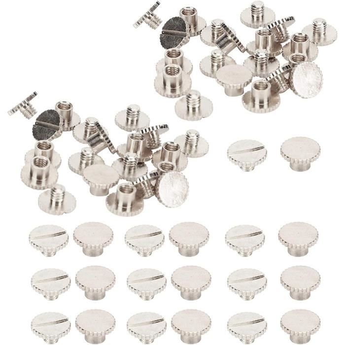 100 Rivets Aluminium Tête Ronde 2,5x12mm - Novara Metalli - Neuf
