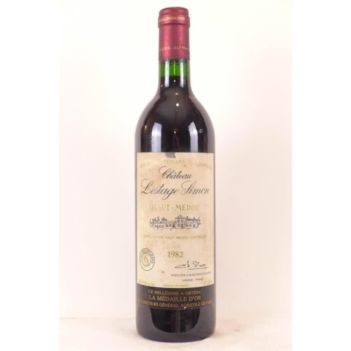 Haut-médoc château lestage simon rouge 1982 - bordeaux - La cave Cdiscount