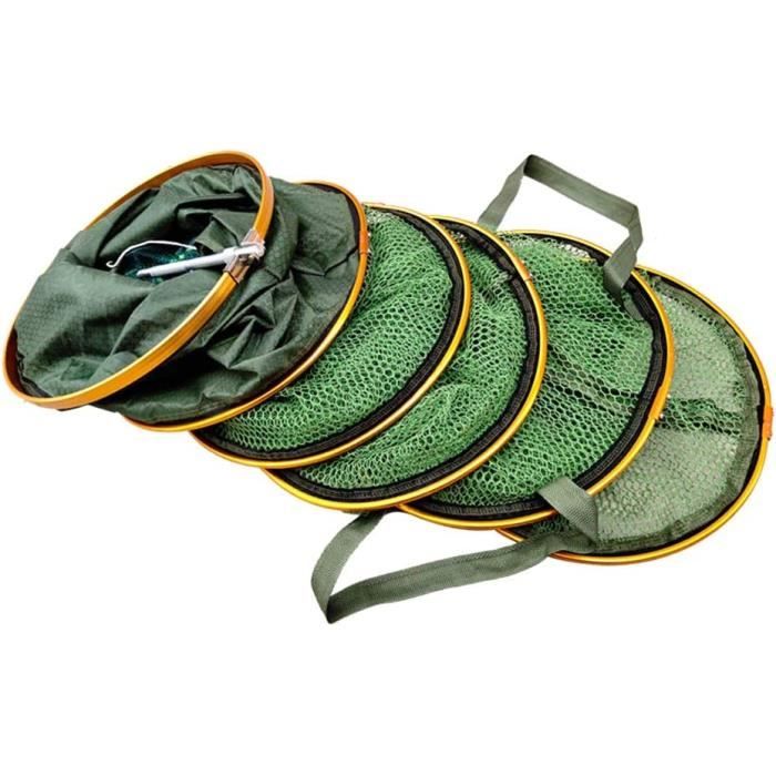 Panier à Fil Vintage Pour La Pêche - Cage Pliable En Acier, Maille NL (occasion)