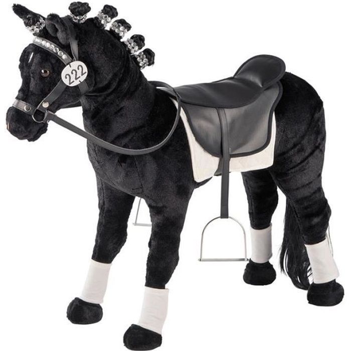 grand cheval peluche a monter