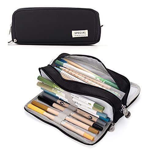 Trousse Scolaire, Grande Capacité Trousse à Crayons Organiseur Sac à