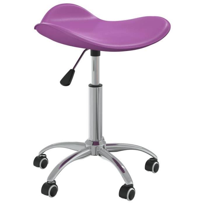 fauteuil de bureau - hommie - new - violet - simili - moderne