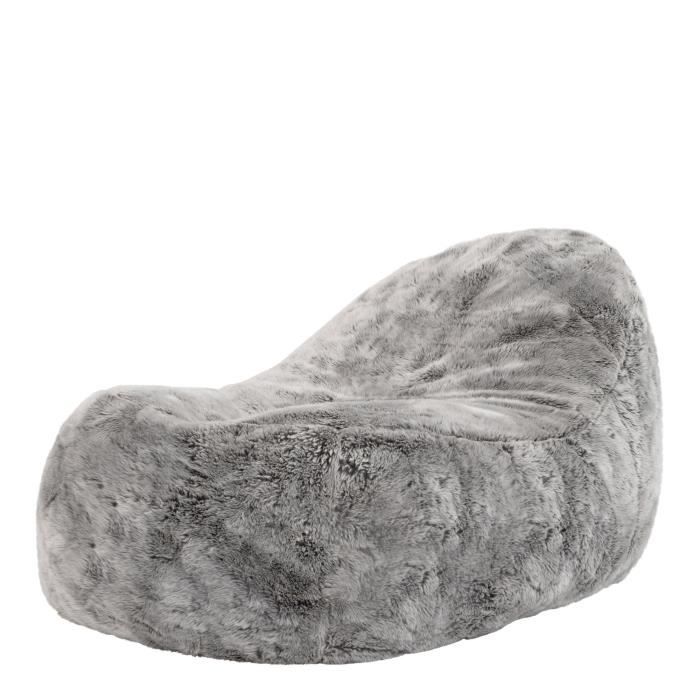 Icon Pouf Meridienne En Fausse Fourrure Dream Pouf De Salon