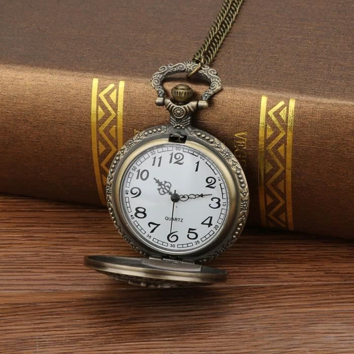 Mode Retro Motif Hommes Montre Steampunk Vintage Quartz Romain Laiton Horloge Chiffres Petite Poche Montres Cadeaux D Anniversaire Achat Vente Montre Soldes Sur Cdiscount Des Le Janvier Cdiscount