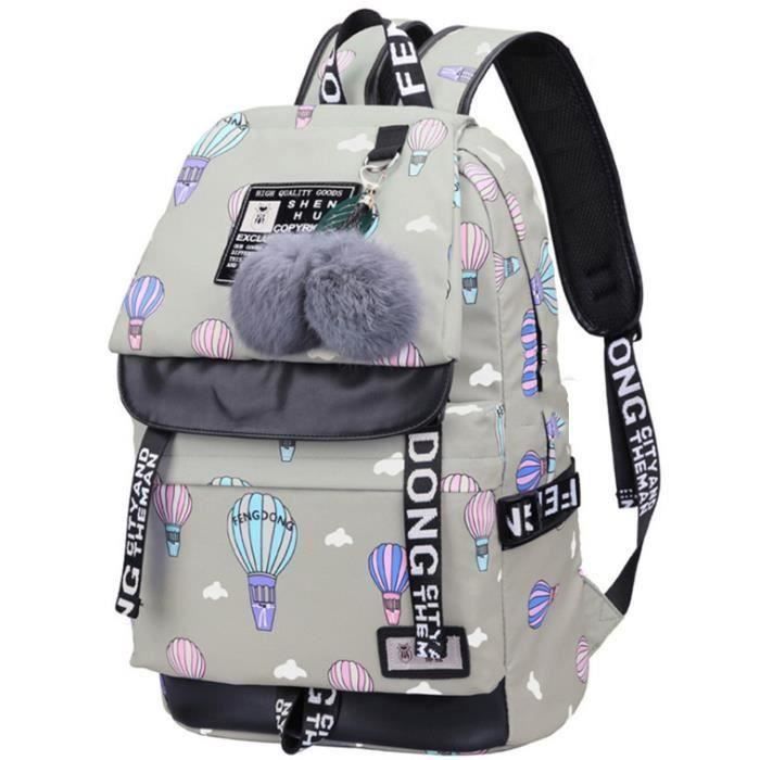 Sac A Dos Pour Fille Sac Ecole Nylon Sac De Livre Etanche Sacs Scolaires Lycee Pour Ados Fille Etudiants College Achat Vente Sac A Dos 6113527783418 Cdiscount