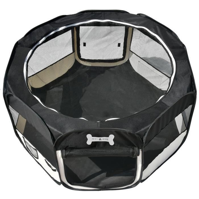 Mc Star Oxford Enclos Pliable Grand Parc Pour Animaux Chiens Chiots Chats Lapins Cochons D Inde Pour L Interieur Ou L Exterieur Cdiscount