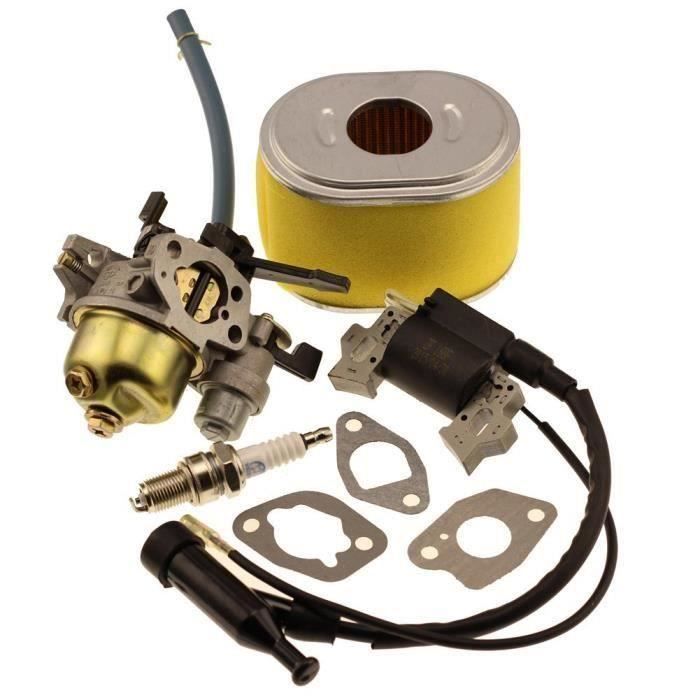 Carburateur avec Filtre à Air Bobine d'Allumage Membrane pour Moteur HONDA  GX110 GX120 - Cdiscount Auto