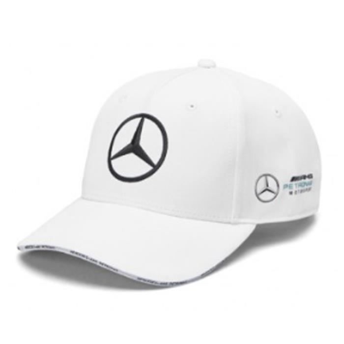 Casquette Mercedes AMG Petronas F1 2024 - Réplique équipe - Réglable - 100% Polyester