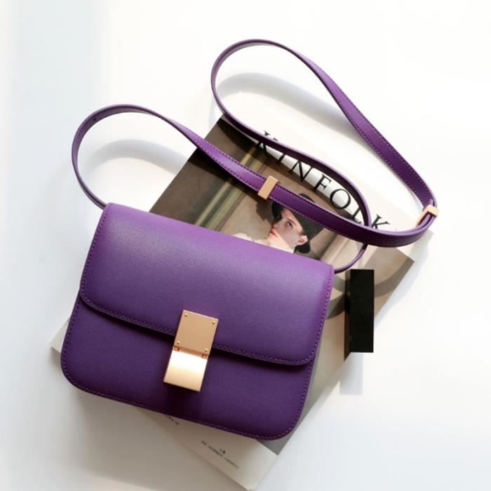 Sac à main violet femme top