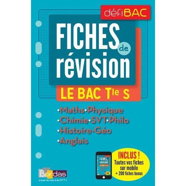 Livre Defibac Fiches De Revision Terminale S Mathematiques Physique Chimie Svt Philosophie Histoire Geographie Achat Vente Livre Parution Pas Cher Soldes Sur Cdiscount Des Le 20 Janvier Cdiscount Livre Defibac Fiches De Revision Terminale S Mathematiques Physique Chimie Svt Philosophie Histoire Geographie Achat Vente Livre Parution Pas Cher Soldes Sur Cdiscount Des Le 20 Janvier Cdiscount