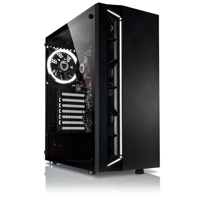 BEASTCOM BEASTCOM Q1  Home n Office PC Gamer Intel Core i7-8700 UHD 630 8 Go RAM 256 GB SSDWiFi Win11