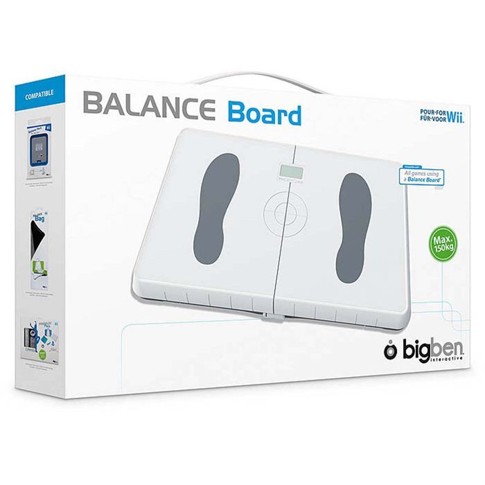 BIGBEN INTERACTIVE Balance board blanche pour wii Cdiscount Jeux vidéo