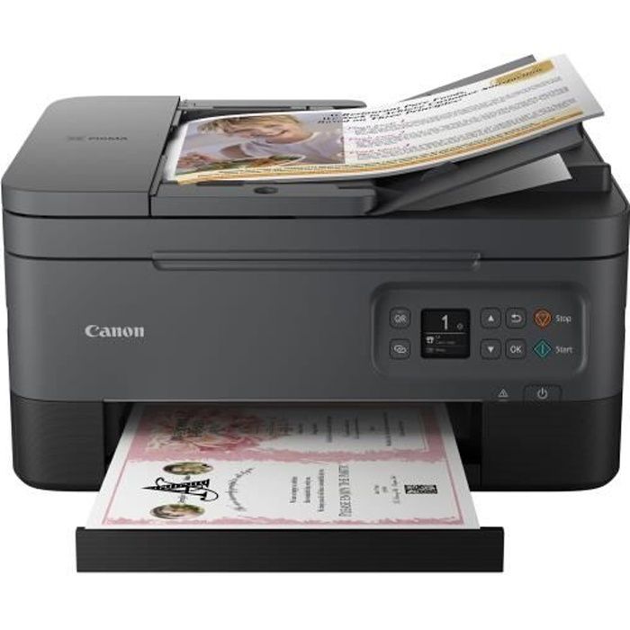 Imprimante Multifonction – CANON PIXMA TS7450a – Jet dencre bureautique et photo – Couleur – WIFI – Noir