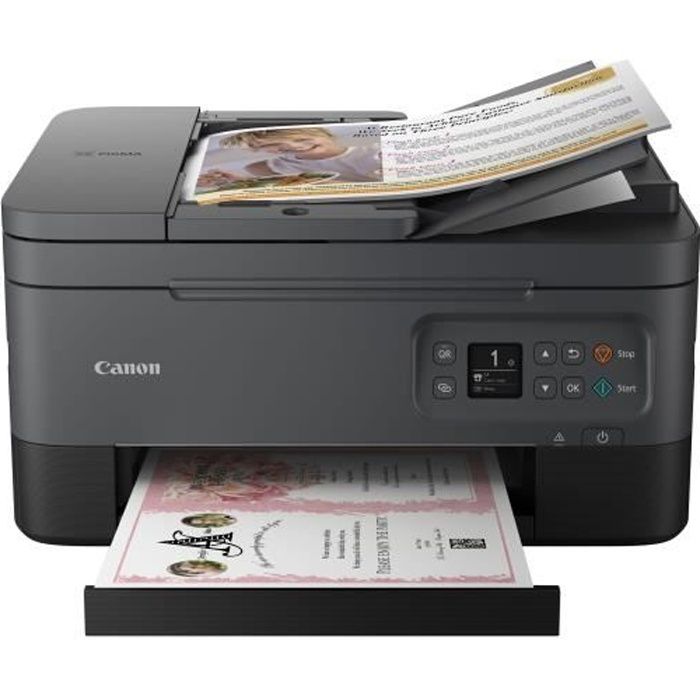 Imprimante Multifonction - CANON PIXMA TS7450a - Jet d'encre bureautique et photo - Couleur - WIFI - Noir