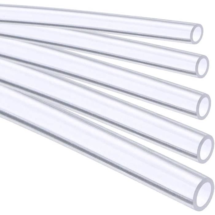 Tube Tuyau SOURCING MAP 1Pcs 4mm ID 8mm OD 2m Silicone Caoutchouc Tube Air Tuyau Eau Tube pour