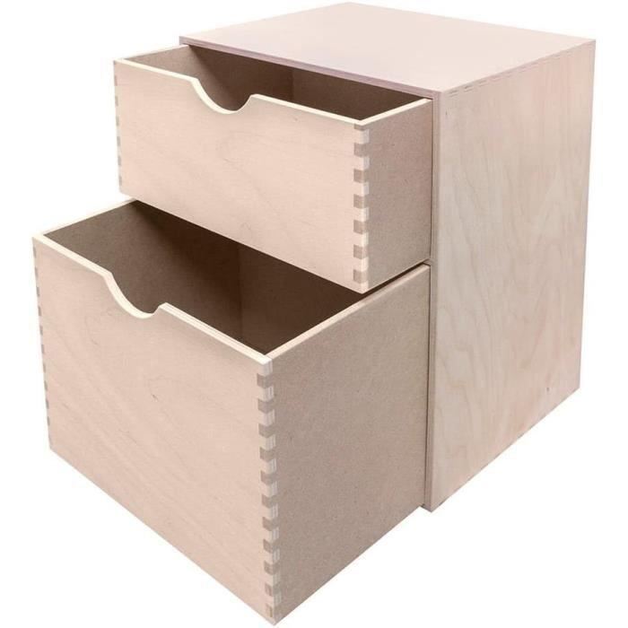 Armoire à Clés En Bois Naturel – Rangement Malin Pour Vos Clés Avec 5 Crochets