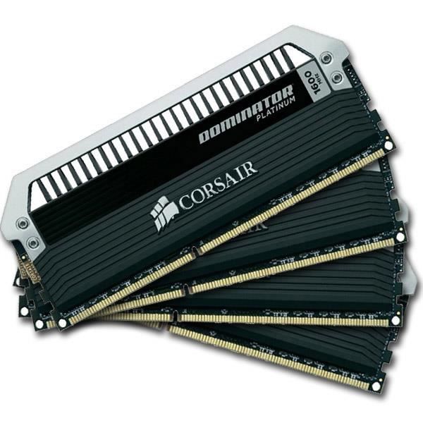  Memoire PC Mémoires CORSAIR Dominator Platinum 4 x 16 Go DDR4 PC4-24000 CL15 pas cher