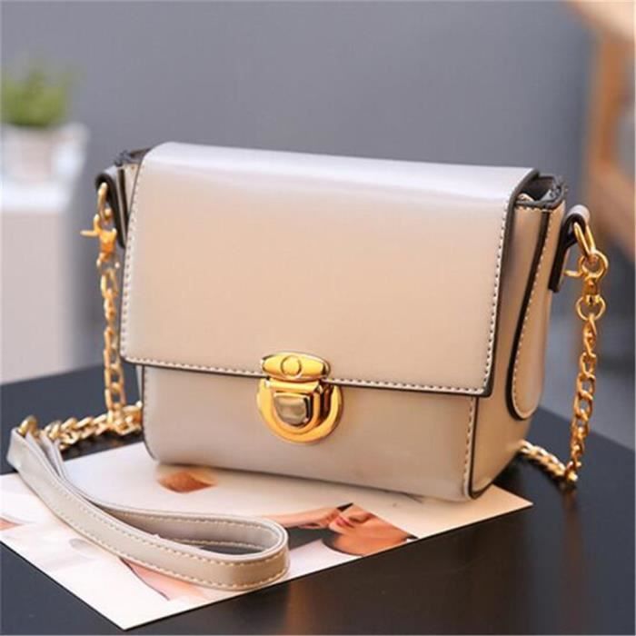 Femme Gris Bandouliere Sac De Luxe À Cuir Main Marque HD9W2IYeE