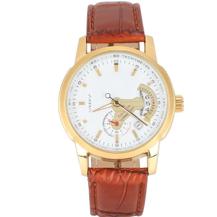 Montre Bracelet Vintage MATEX Des Années 60 - Mécanique 17 Rubis, Boîtier Doré - Occasion