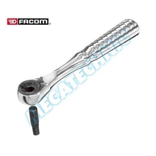 Cliquet porte embouts FACOM R.PEPB Ultra compact 100 mm de longueur