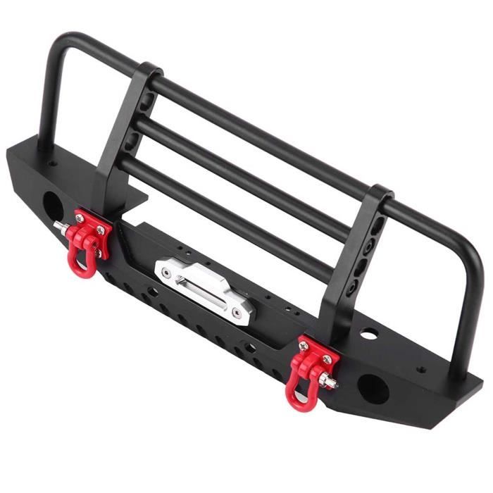 Supporto Paraurti Posteriore In Metallo Per Modello RC 1/10 Assial SCX10 II 90046 &ndash; Nero