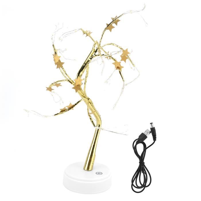 Arbre Lumineux Interieur Xaosin Lampe Deco 108 LED Branches Lumineuses USB/Batterie Arbre Lumineux LED Lampe Bonsau00ef Lumiu00e8re D'Arbre De Décoration Chambre