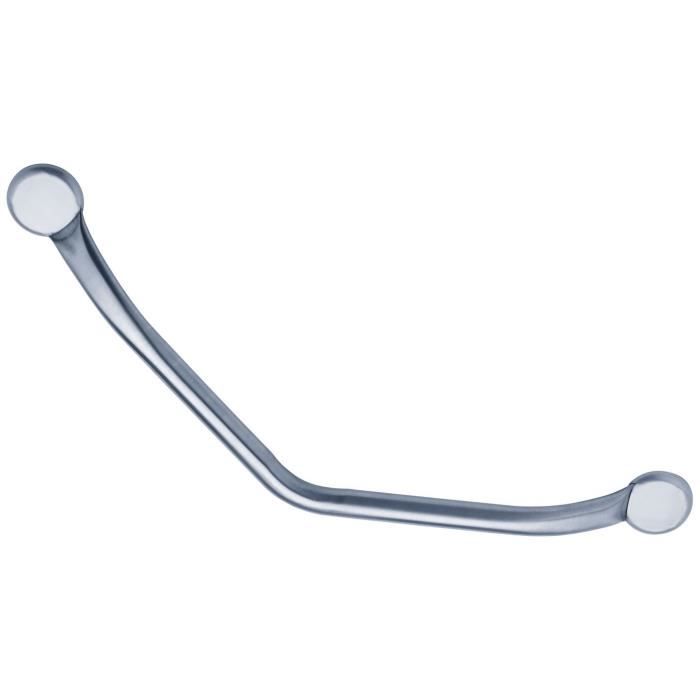 GODONNIER Barre monopoutre coud e 135 25 mm Inox bross