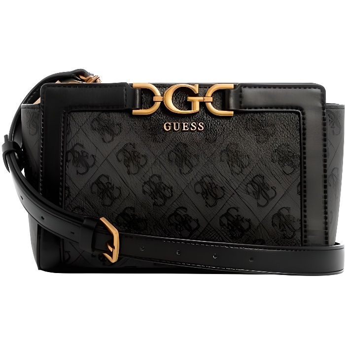 Sac a main femme guess SB920272 COAL gris noir Cdiscount Bagagerie Maroquinerie
