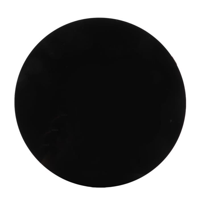 30x30 Noir Couleur-Tableau d'affichage réfléchissant en acrylique, pour