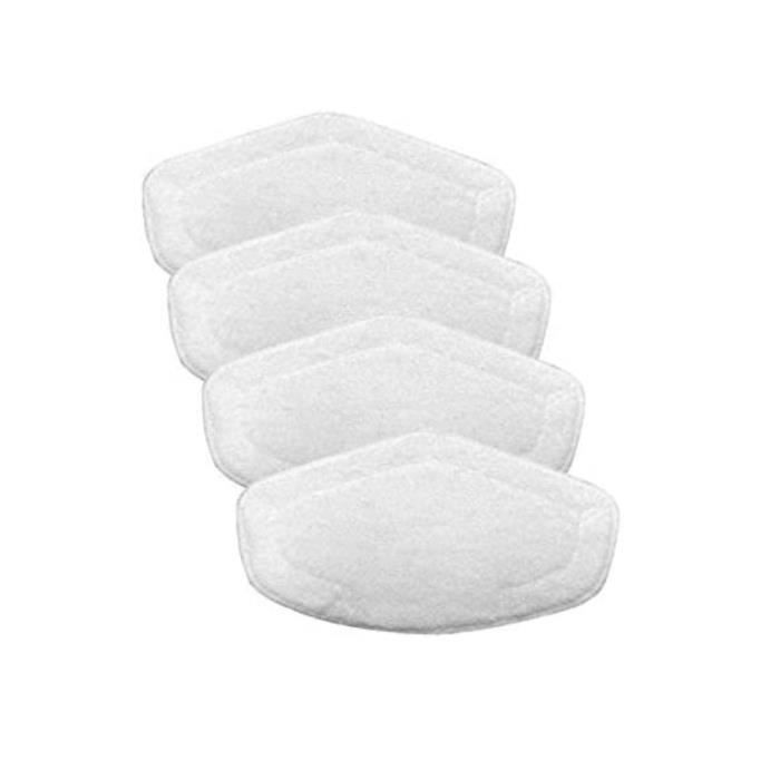 Lot De 4 Ou 10 Serpillères Réutilisables Pour Aspirateur Robot EUREKA