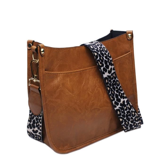 Petit sac sale bandouliere leopard