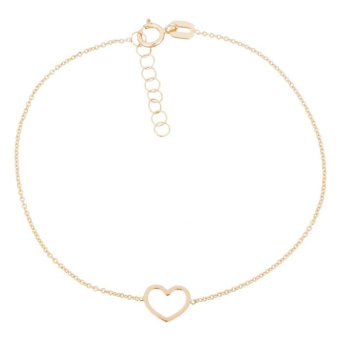 Bracelet Ajustable Pour Bébé En Or Jaune 9 Carats - Bijou Neuf Avec étiquettes, Marque Jewellerybox
