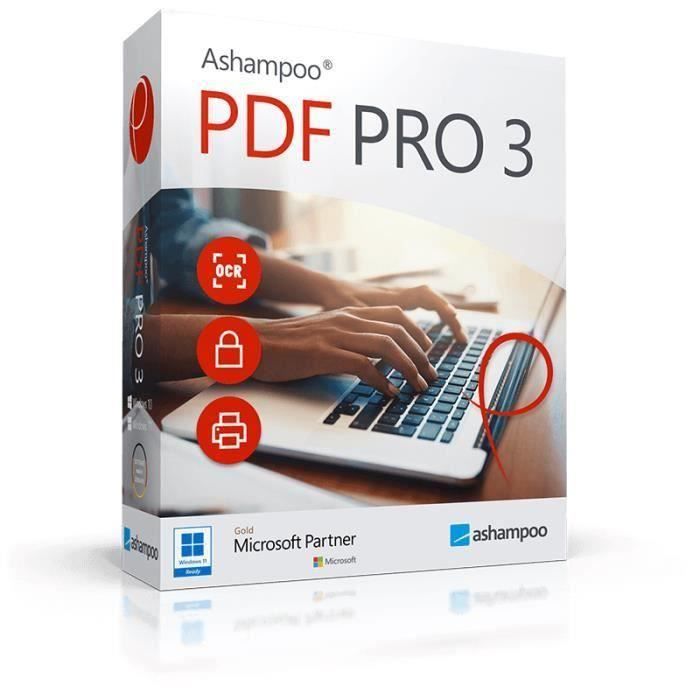 Ashampoo PDF Pro 3 - Licence perpétuelle - 3 PC - A télécharger
