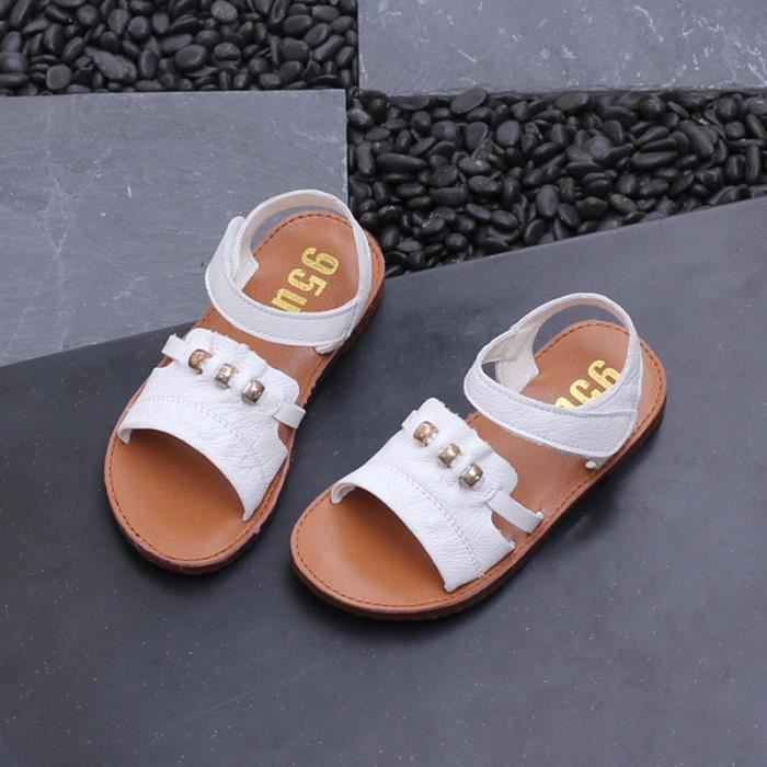 sandale bebe blanche