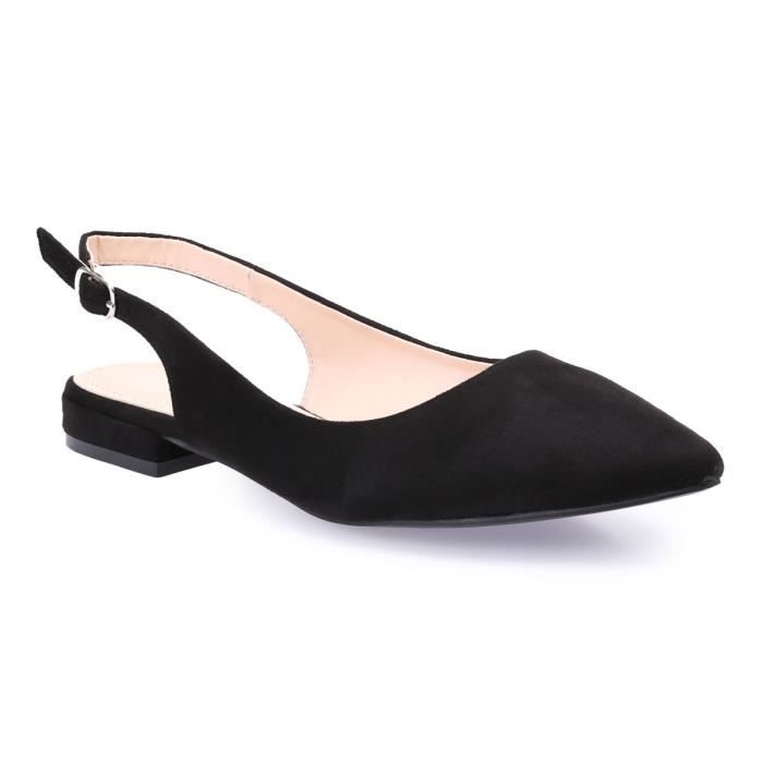 ballerines talon ouvert