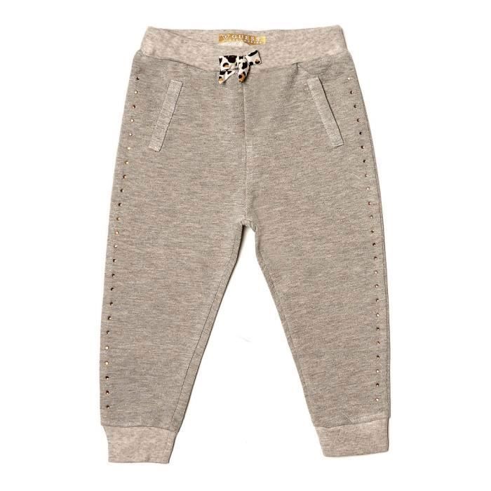 Pantalon Jogging Guess Beige Fille Taille 14 Ans - Neuf Avec étiquettes - Style Survêtement