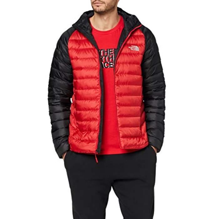 Blouson Perfecto Bomber THE NORTH FACE M4E90 M Trevail Hoodie Inulated Down Taille S Rouge Cdiscount Pret a Porter