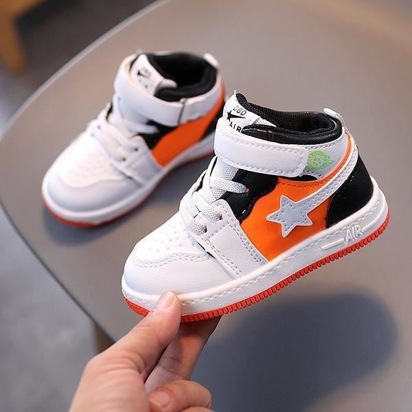 Chaussures enfants,Baskets montantes pour enfants, chaussures de sport,  respirantes et légères pour gar?ons et filles, collection White - Cdiscount  Chaussures