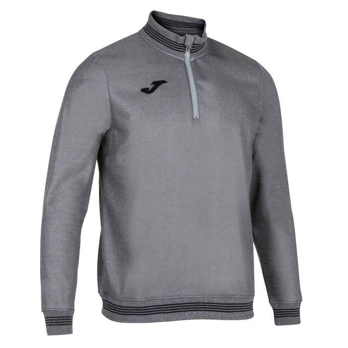 Sweat 1/2 zip Joma Campus III - gris chiné