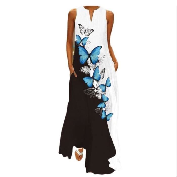 Robe avec top papillon femme