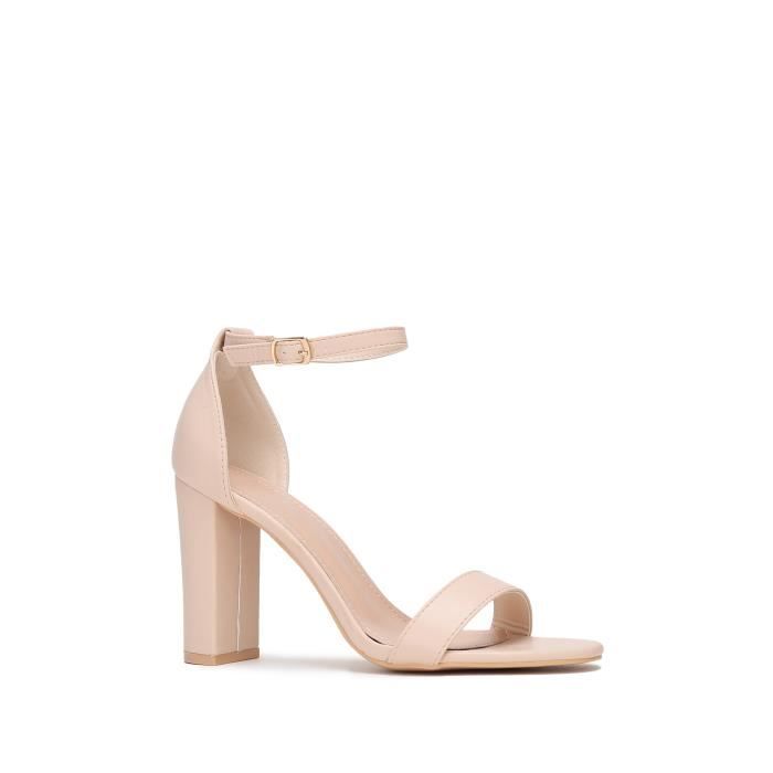 Talon femme beige outlet