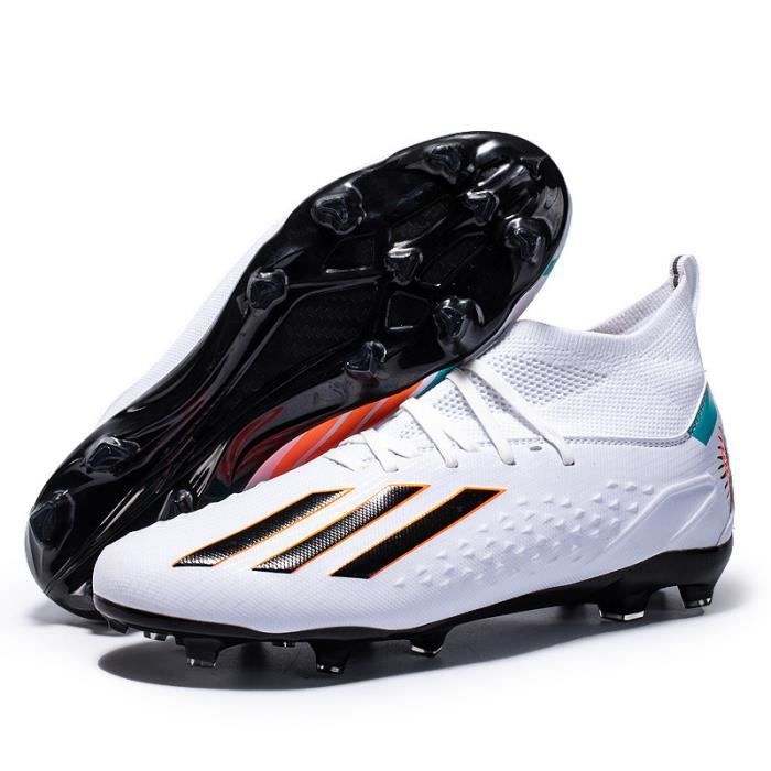 Chaussures de Football Homme High Top Professionnel Crampons Foot