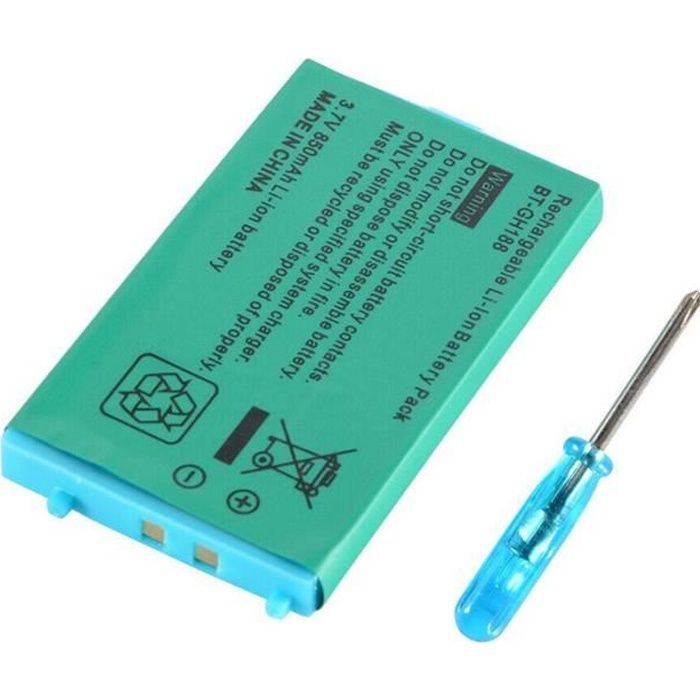 Batterie Rechargeable Game Boy Advance Sp + Tournevis - vue 2