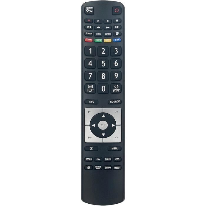 Télécommande Universelle JVC HD TV RC4875/RC-4875 - Compatible Finlux Et BUSH - Neuf Sous Blister